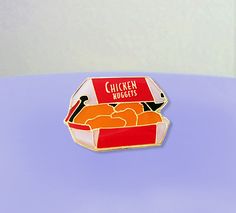 CHICKEN NUGGETS HAT PIN