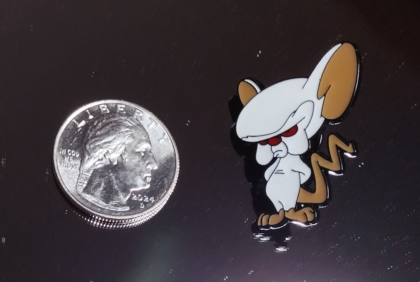 SAVAGE PINKY & THE BRAIN HAT PINS