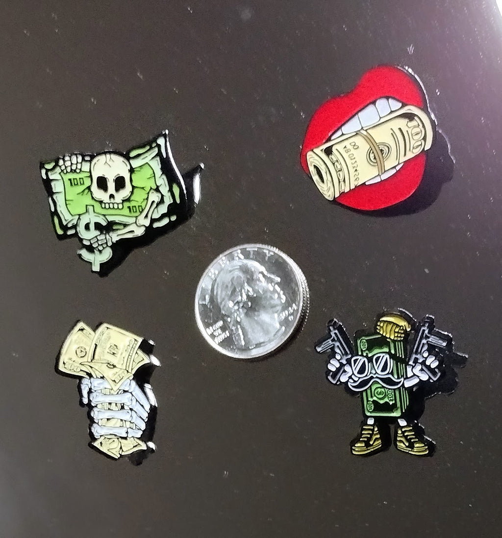 MONEY MADNESS HAT PINS