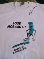 Custom SILLY SAVAGE X RHUDE "GOOD MORNING" T Shirt