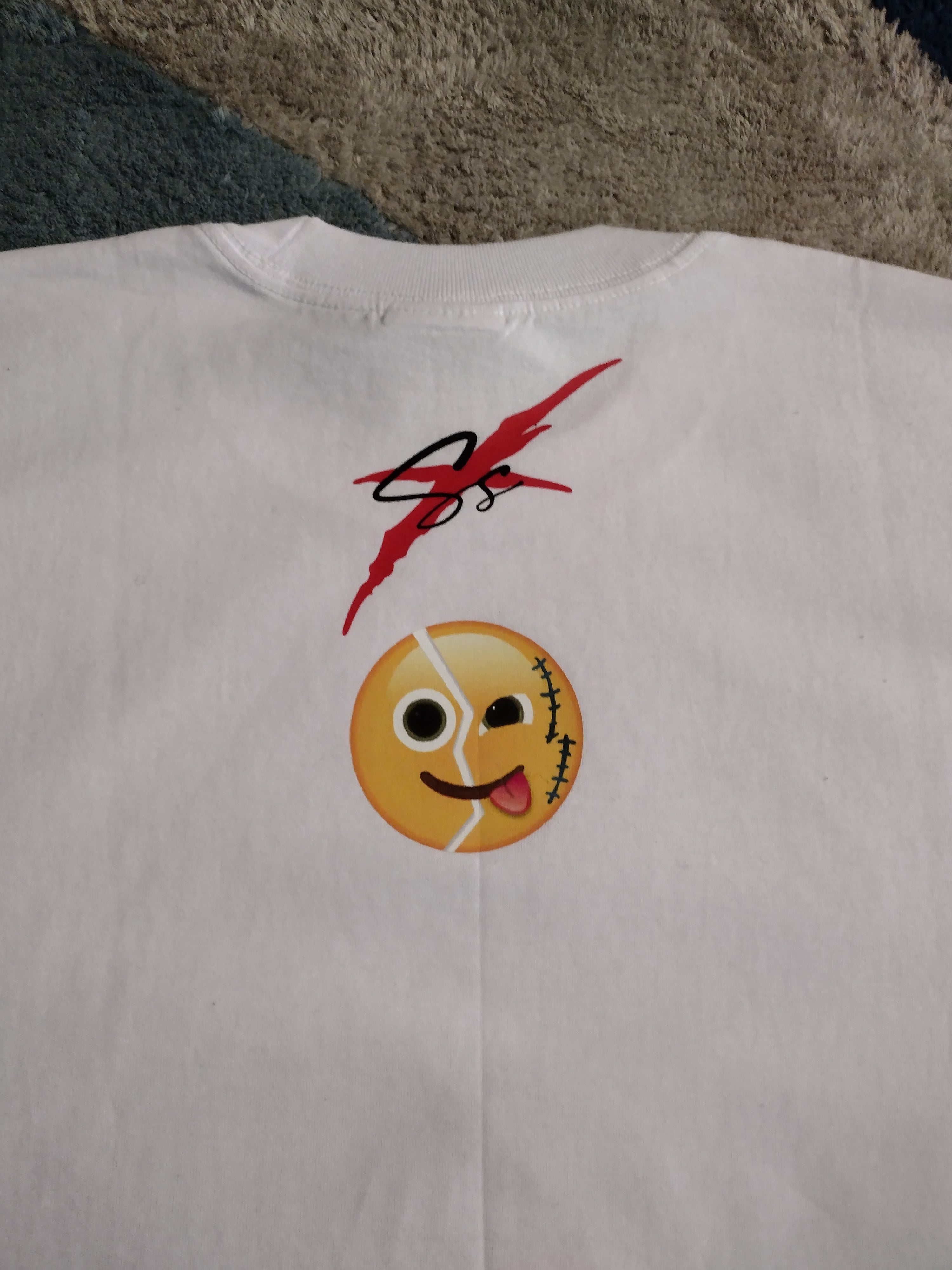 Custom SILLY SAVAGE X RHUDE "GOOD MORNING" T Shirt