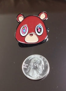 KANYE WEST COLLEGE DROPOUT BEAR PIN