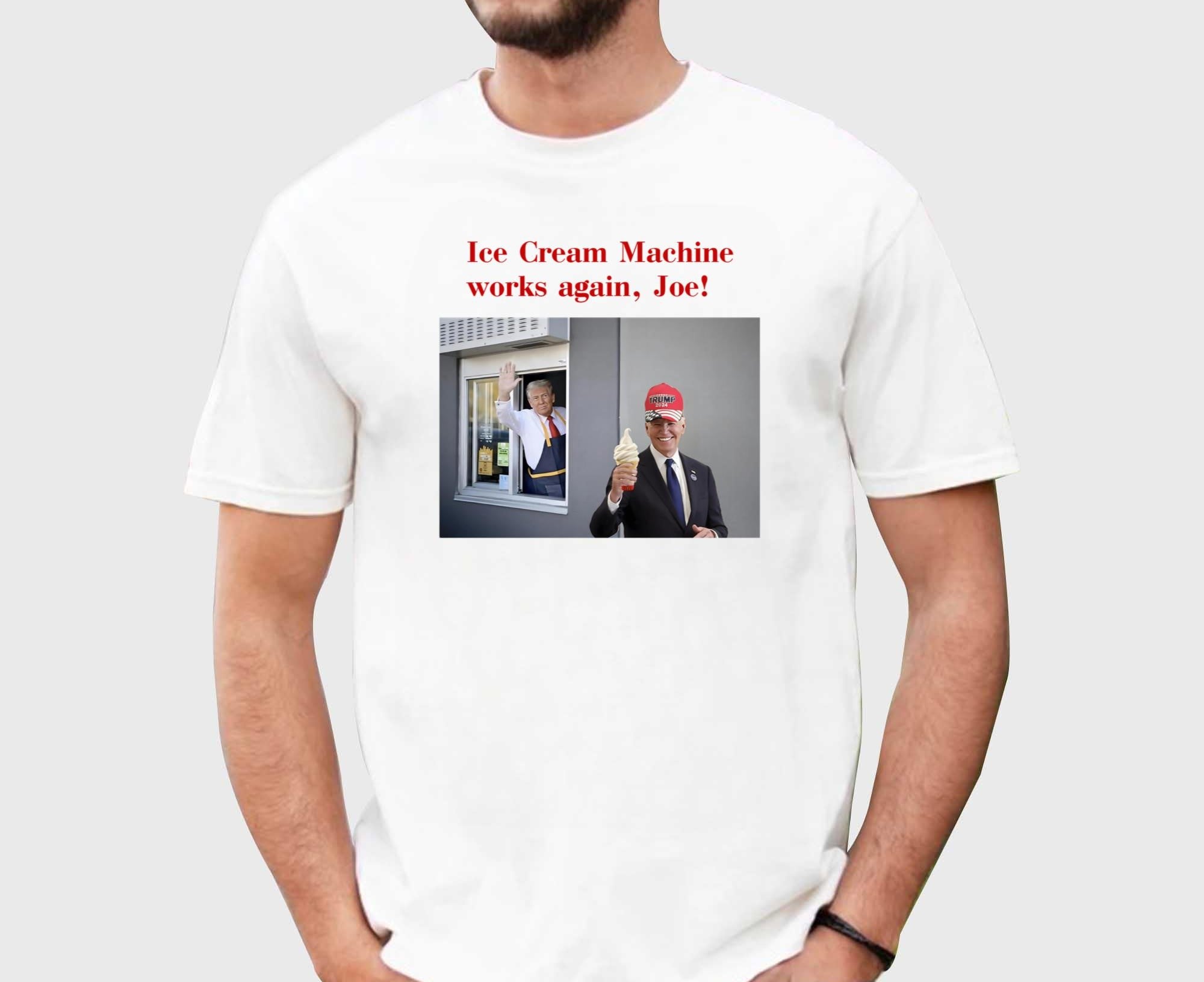 DONALD AND JOE T SHIRT