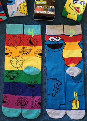 Sesame Street Crew Socks