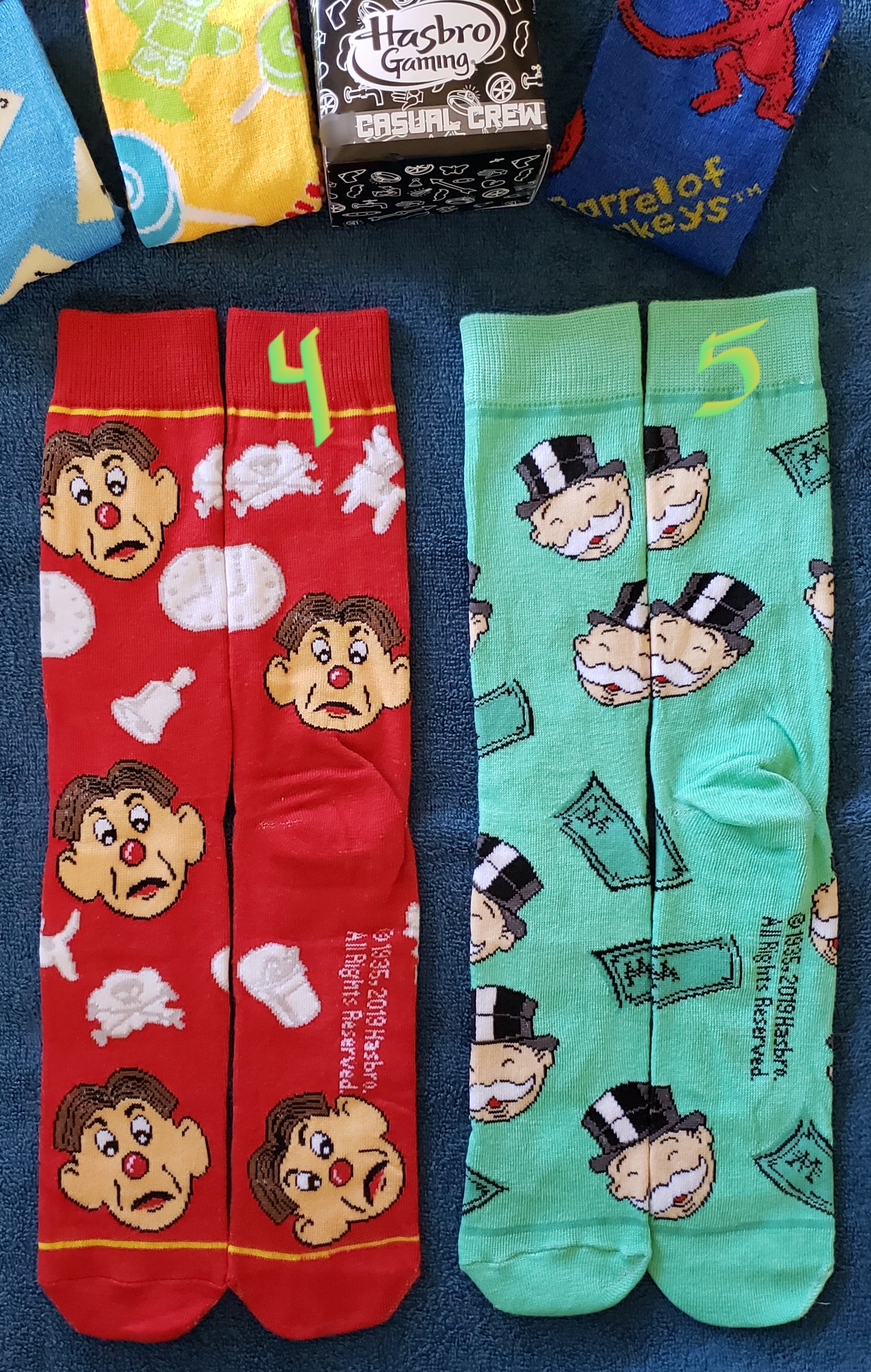 Hasbro Crew Socks