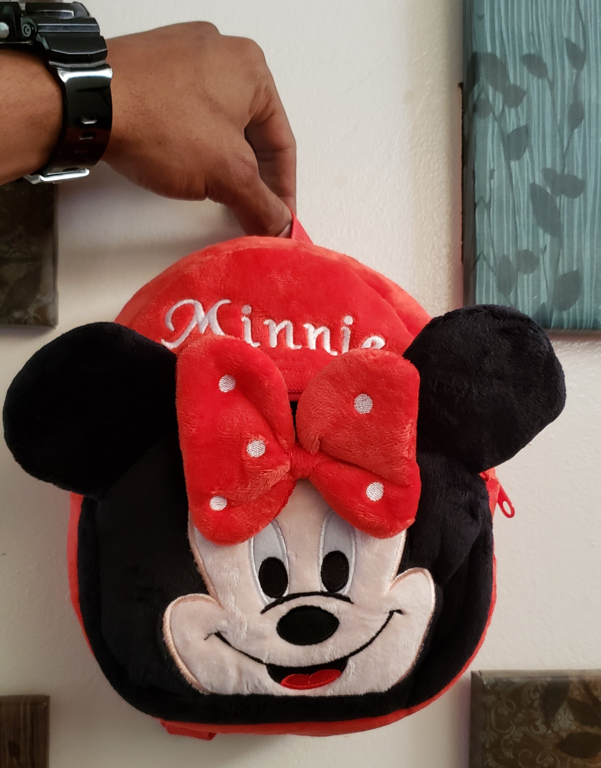 Minnie Plush Backpack