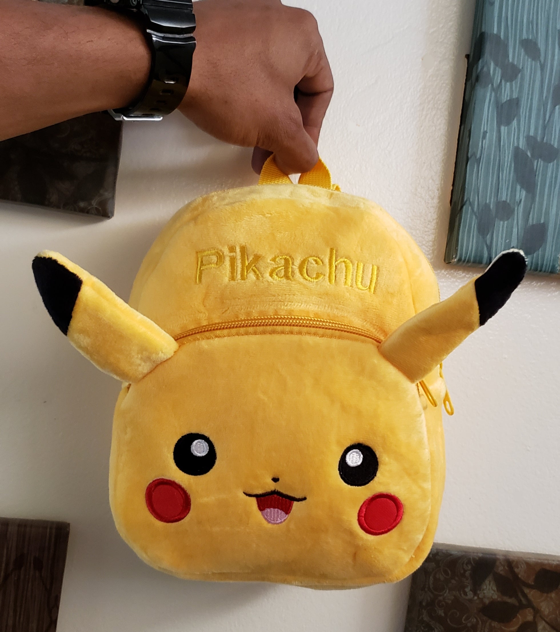 Pikachu Plush Backpack