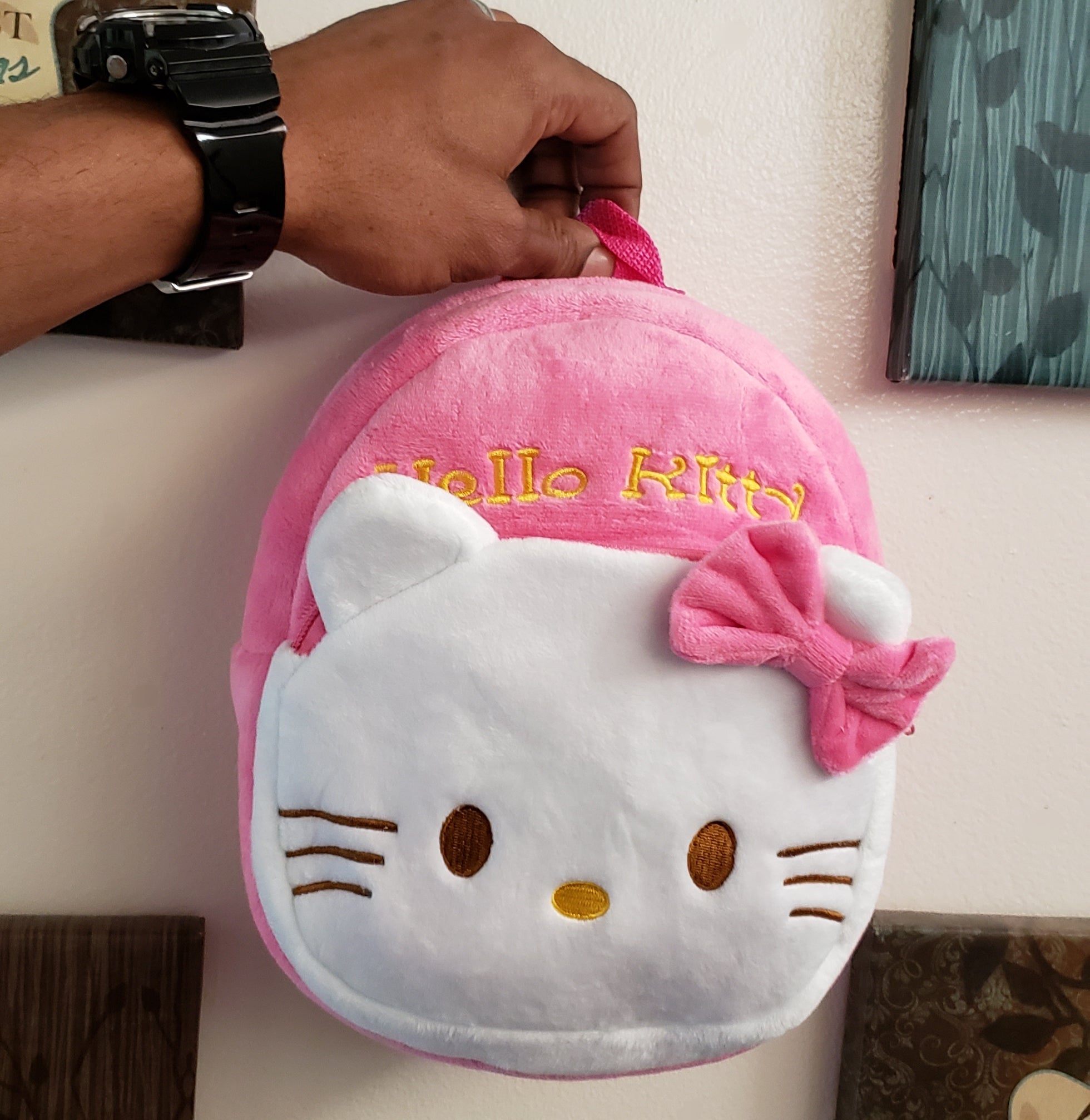 Hello Kitty Plush Backpack