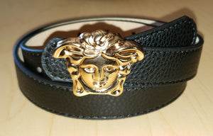 Kids Black Versace Belt