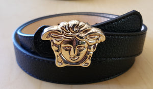 Kids Black Versace Belt