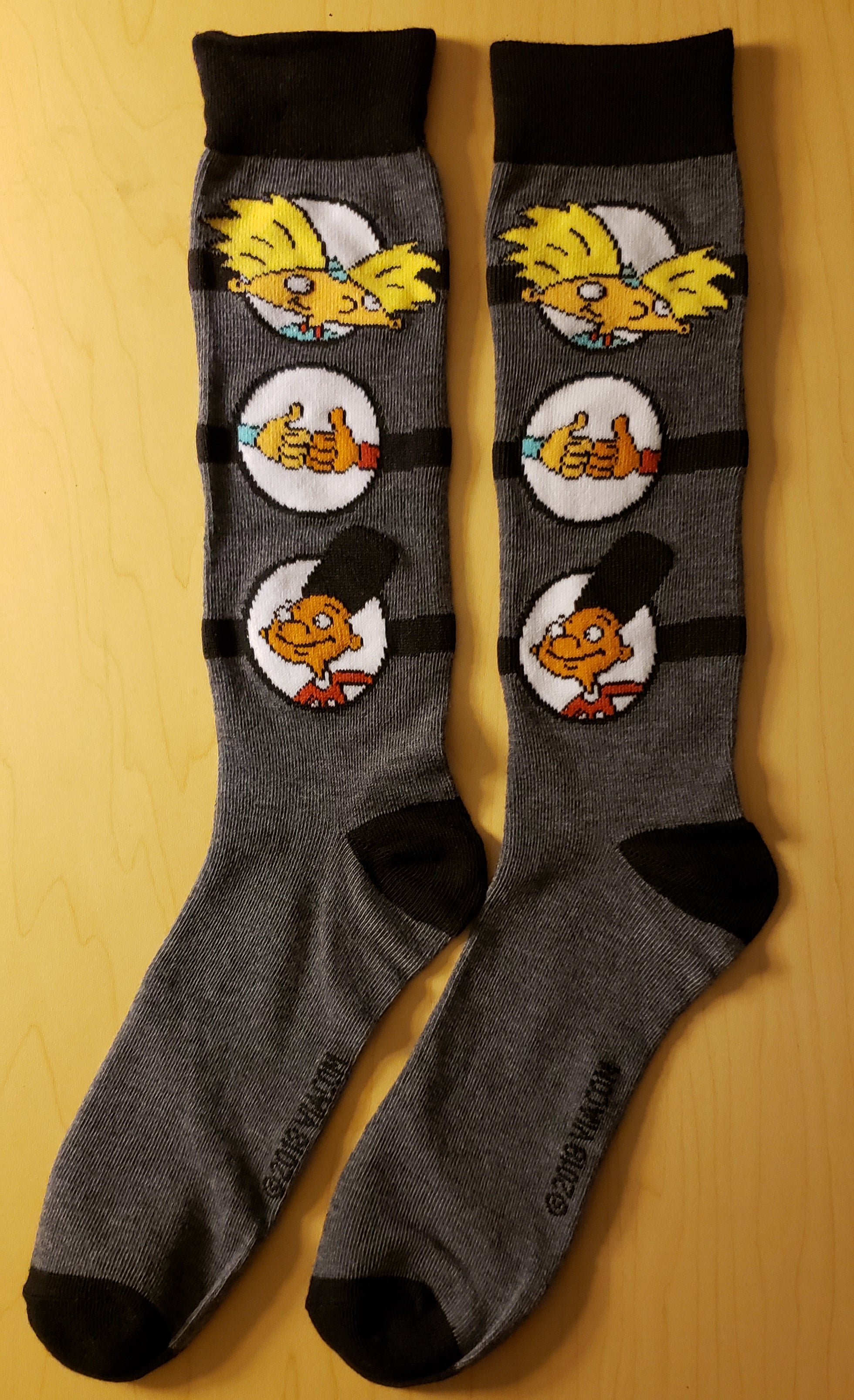 Hey Arnold Crew Socks