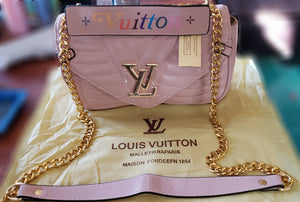 Pink New Wave Chain Bag By Louis Vuitton