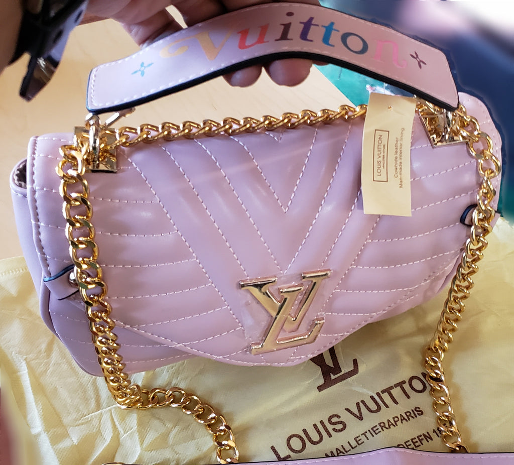 Pink New Wave Chain Bag By Louis Vuitton