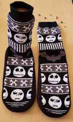 Jack Skeleton Slipper Socks