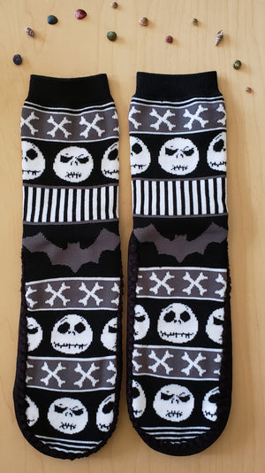 Jack Skeleton Slipper Socks