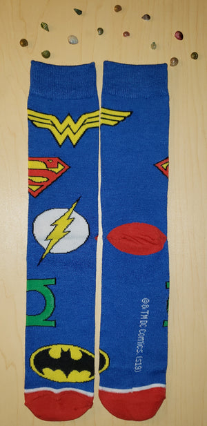 Blue DC COMICS Socks