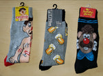 Novelty Sox OPERATION, BEER MUG, AND MR. POTATO HEAD