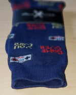 Marc Ecko Novelty Sox In GAME OVER And BOXING CHAMP