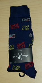 Marc Ecko Novelty Sox In GAME OVER And BOXING CHAMP