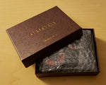 Black GG King Snake Wallet By Gucci