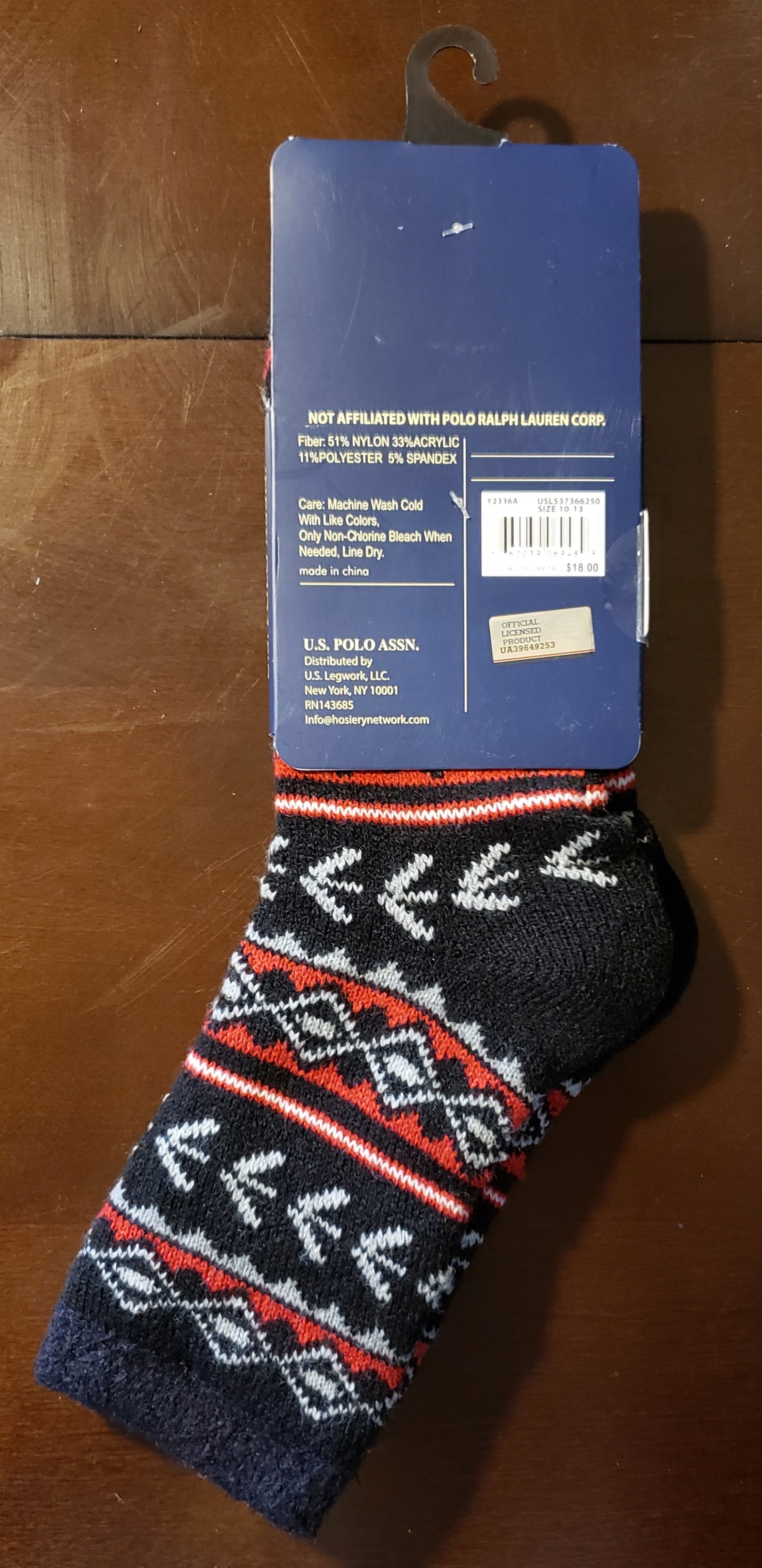 Cabin Socks By POLO ASSN.