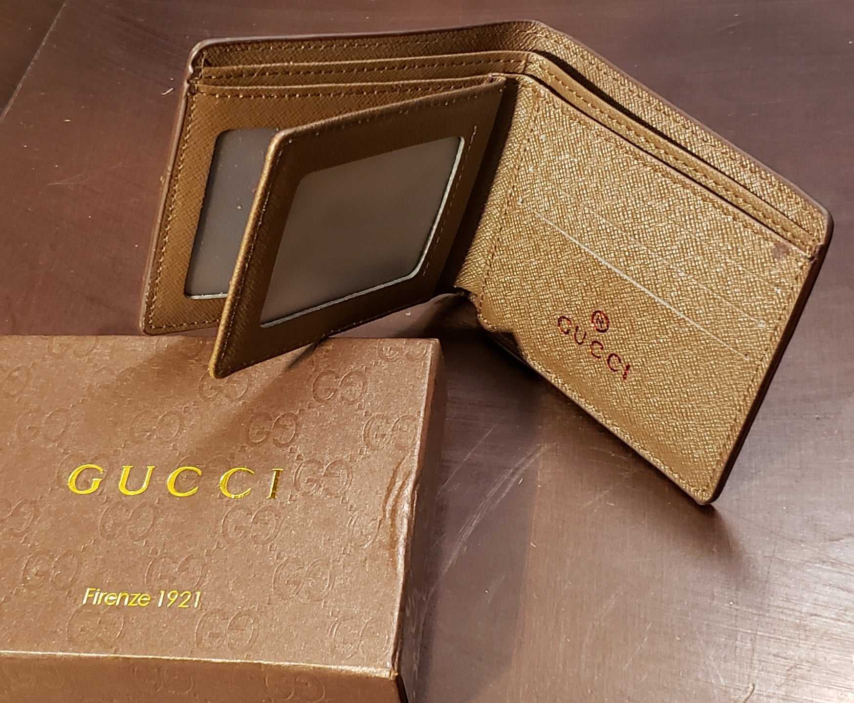 Coffee King Snake GG Wallet By GUCCI