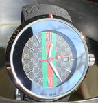 Mirrored Bezel Watch By Gucci