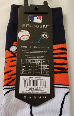 STANCE Kids PAWS Detroit Tigers