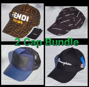 2 Designer Caps Bundle