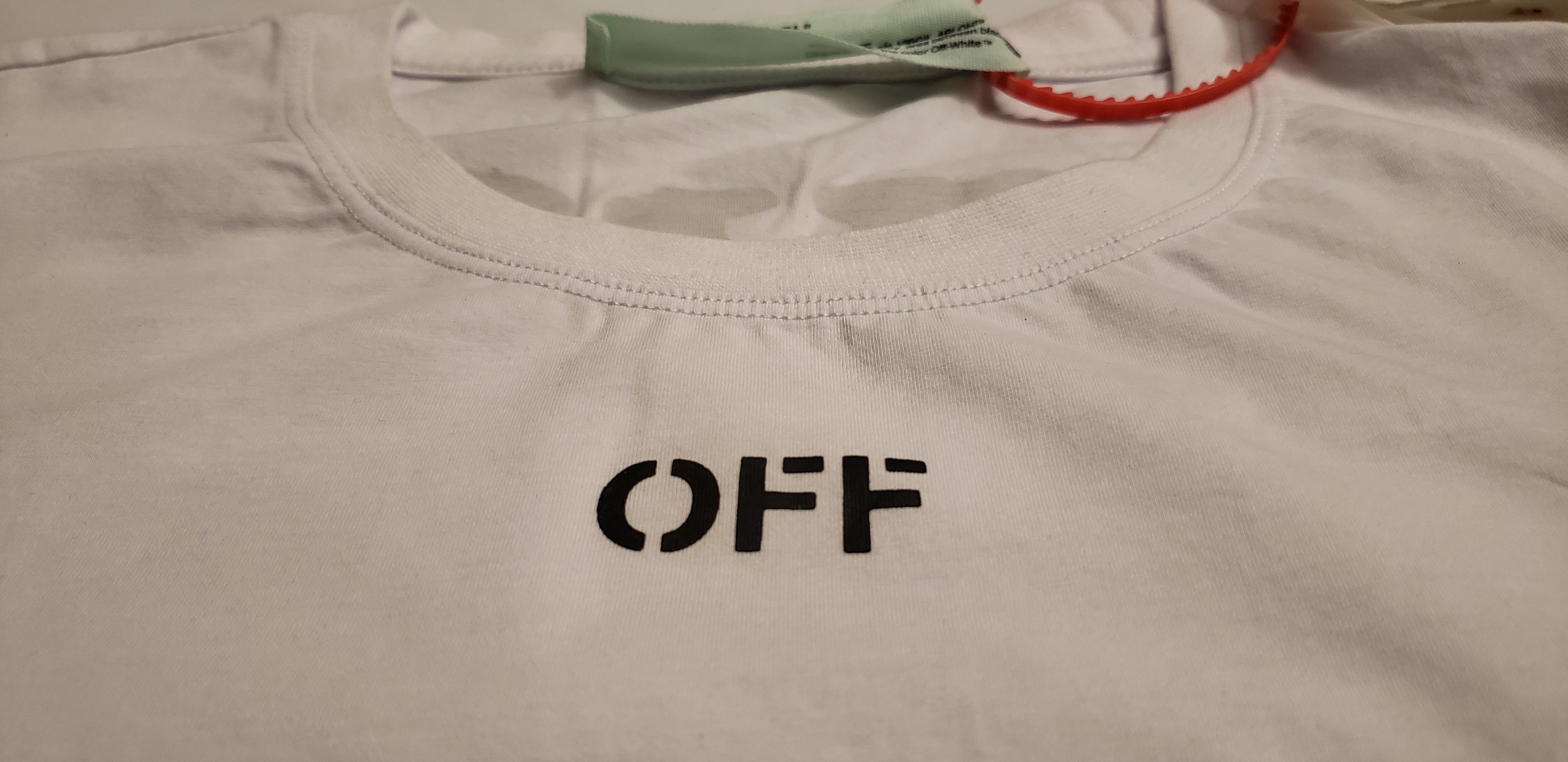 OFF WHITE Heavy Lifting Black Powder Tee