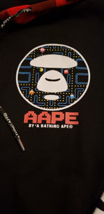 Bape x Pac Man Collab Hoodie