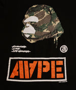 Black BAPE In The Aape Universe Tee (LARGE)