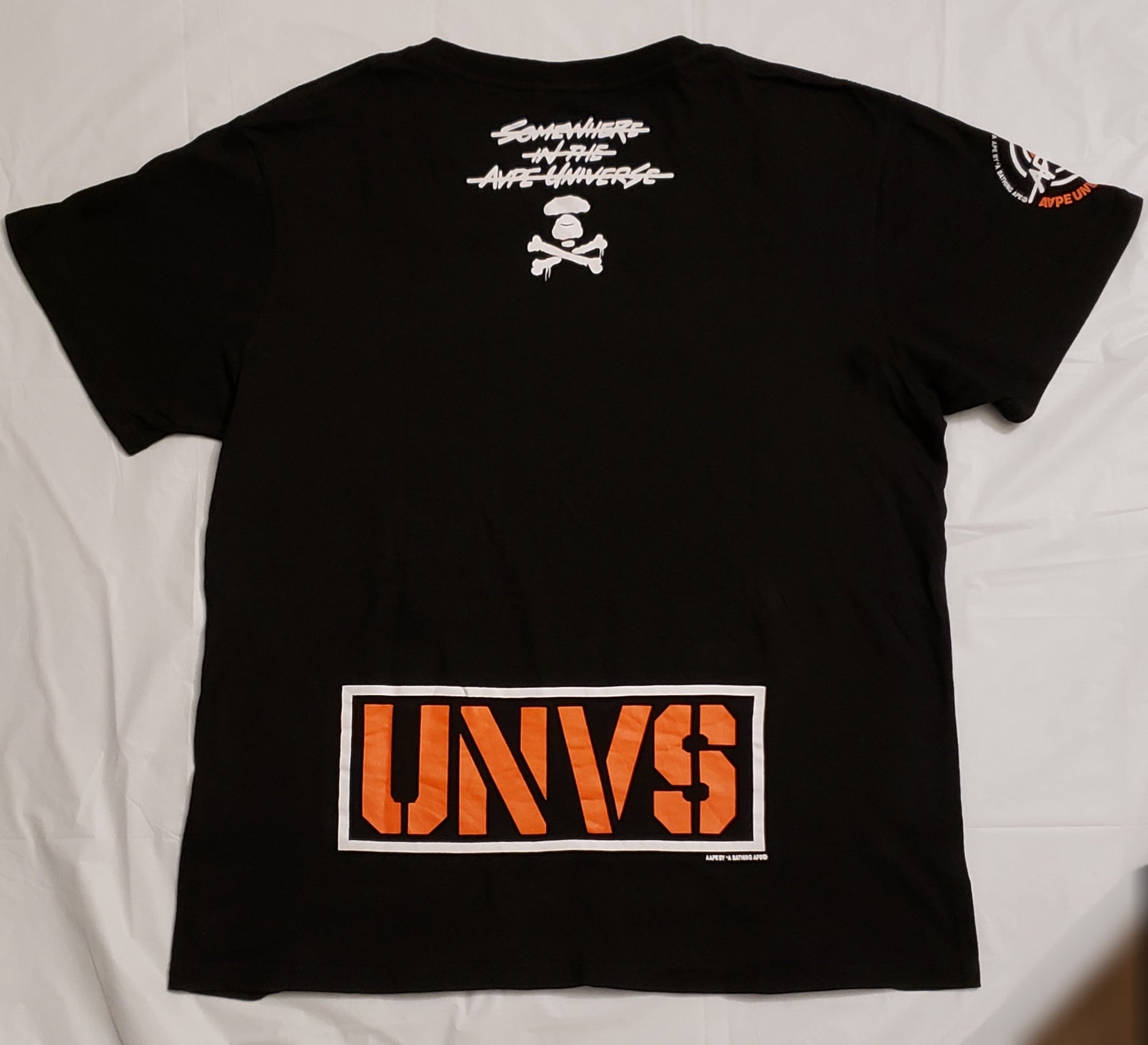 Black BAPE In The Aape Universe Tee (LARGE)