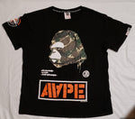 Black BAPE In The Aape Universe Tee (LARGE)