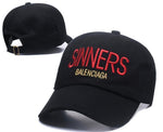 Black SINNERS BALENCIAGA StrapBack