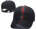 Black Embroidered GUCCI Cap