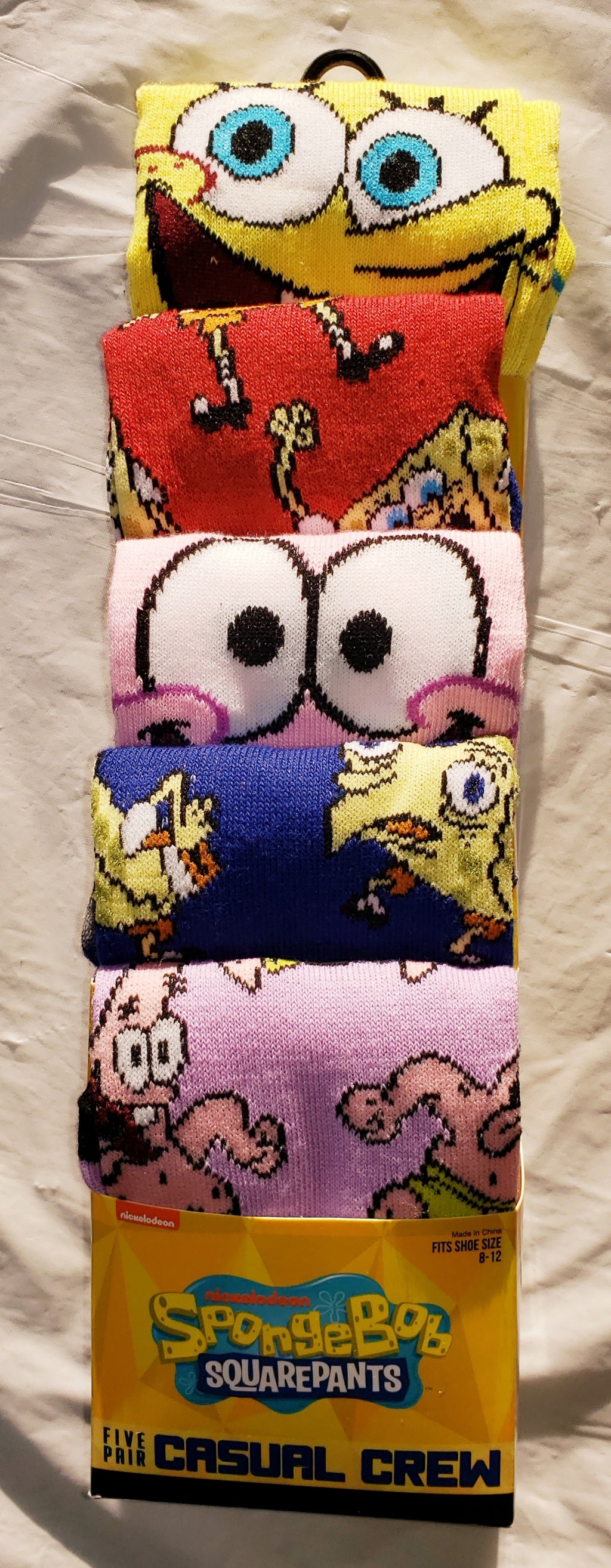 SPONGEBOB SQUAREPANTS Crew Sox