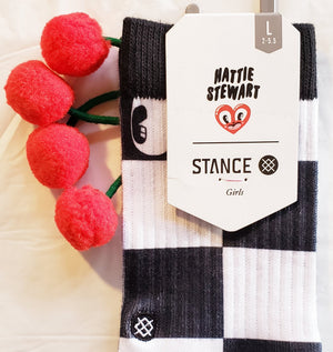 Youth Checkered STANCE Sox By Hattie Stewart