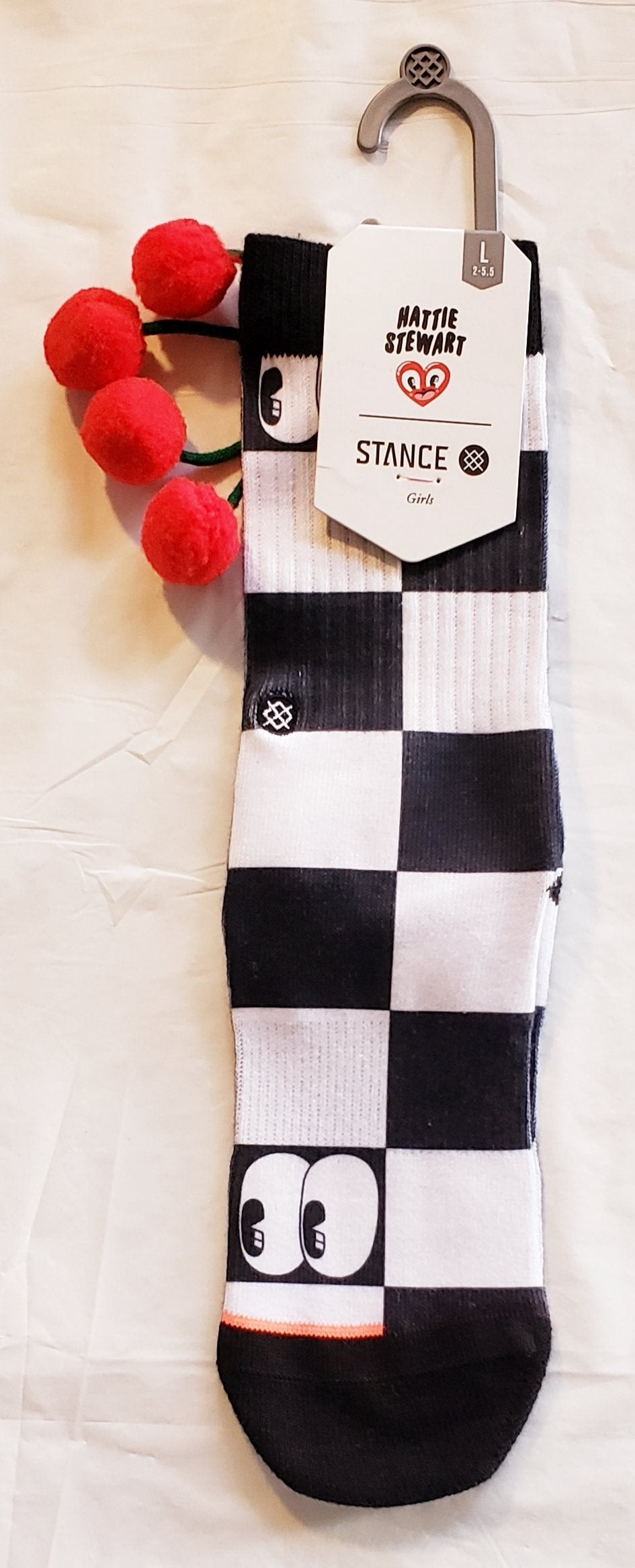 Youth Checkered STANCE Sox By Hattie Stewart