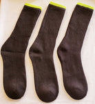 Thick Black Work Sox 4 Pack (Customizable)