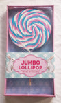 JUMBO COTTON CANDY FLAVOR LOLLIPOP