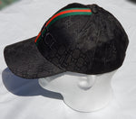 Black Embroidered GUCCI Cap