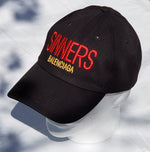 Black SINNERS BALENCIAGA StrapBack