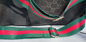 Black With Chrome Double G GUCCI Backpack