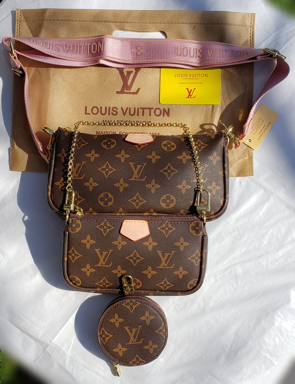 1, 2 Or 3 LOUIS VUITTON Shoulder Bags Set