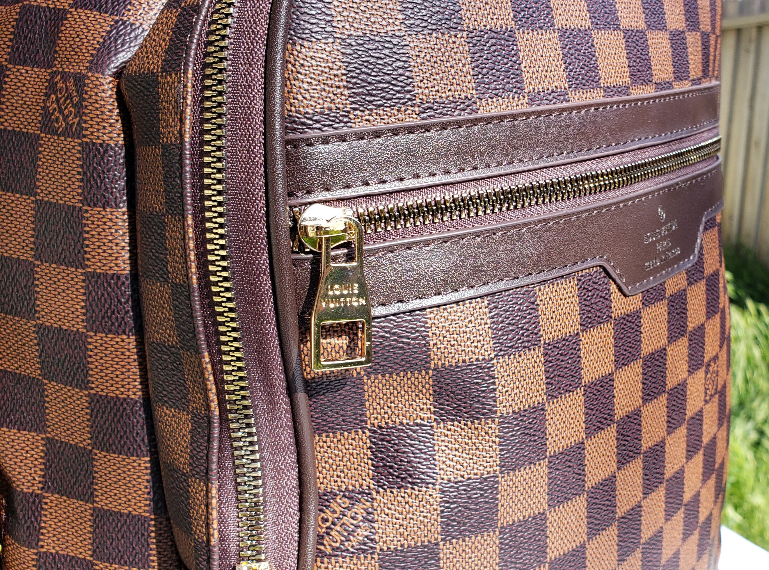 Randonnée backpack Louis Vuitton Brown in Plastic - 22008159