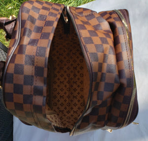 Louis Vuitton Brown Print Bag