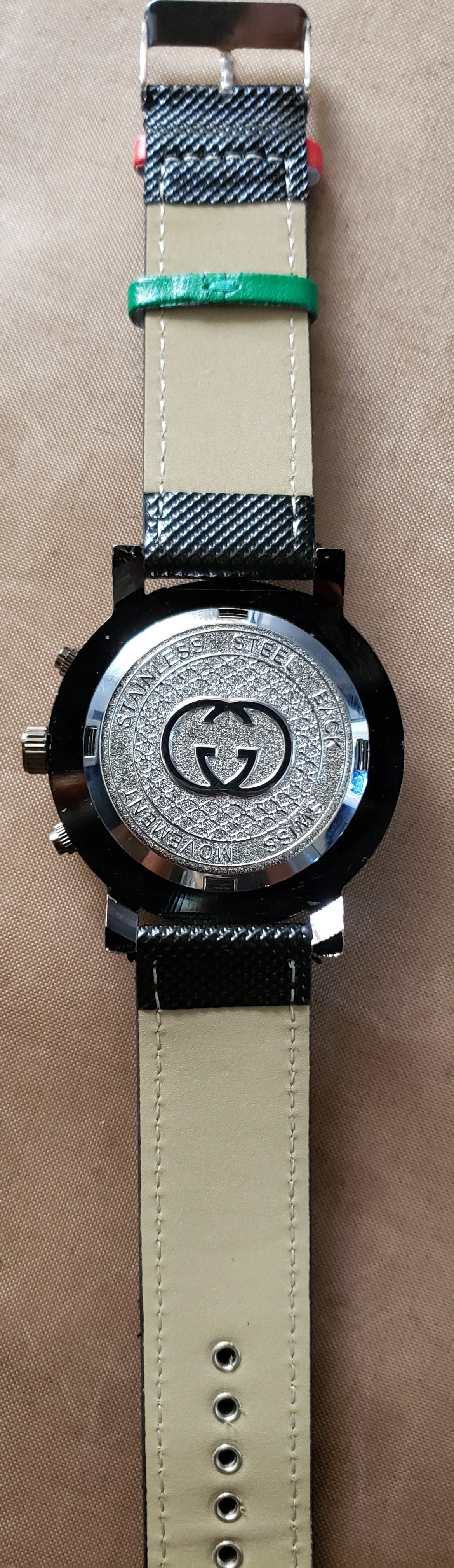 Black Diamond GUCCI Watch