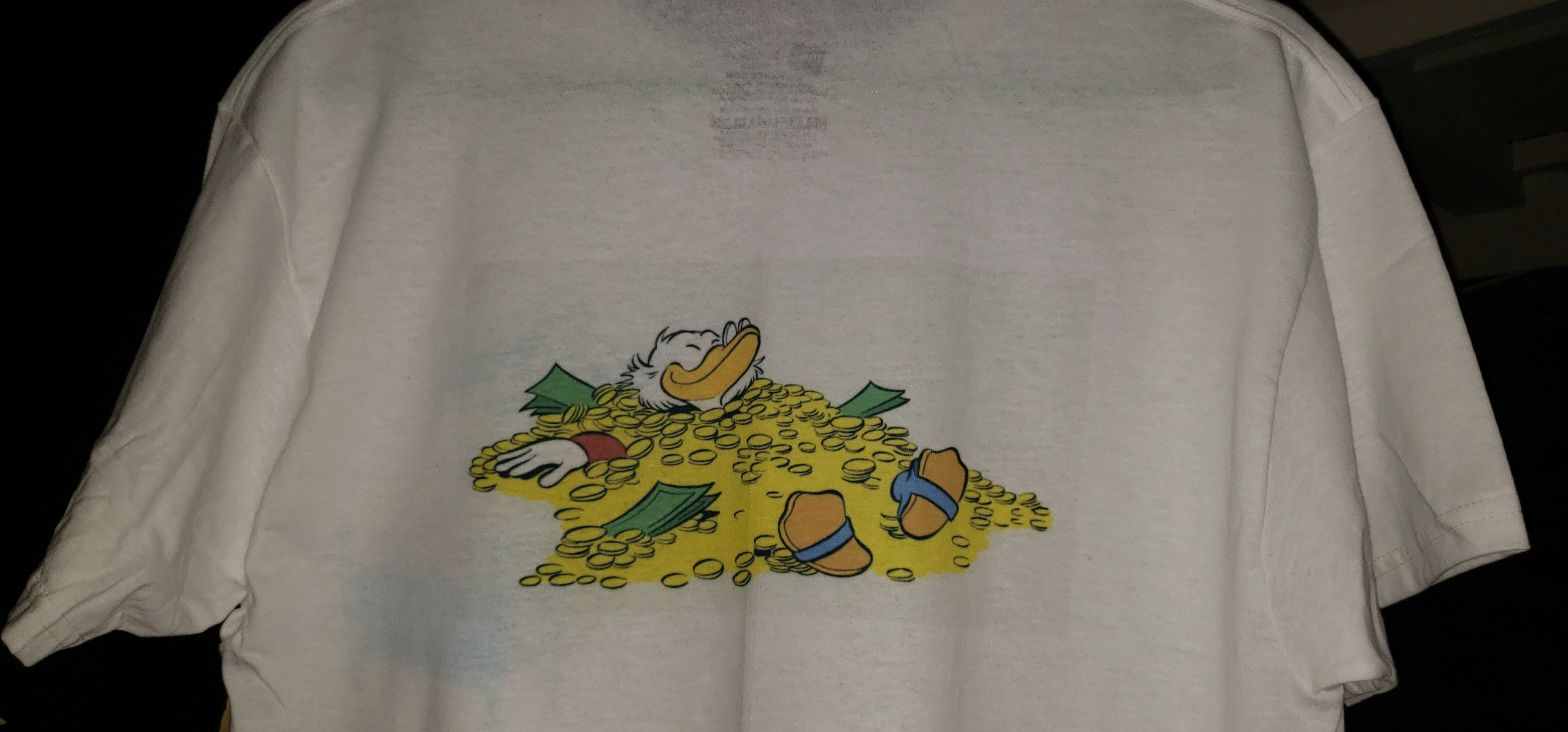 Scrooge McDuck Custom T Shirt