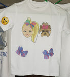 Kids Jojo Siwa Pretty Bows T Shirt